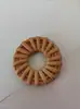 Acessórios de Joias DIY Tecidos em Rattan Puro Feitos à Mão no Vietnã Estilo Festivo Geométrico Exagerado Redondo Material para Brincos Tecidos em Bambu Rattan