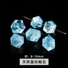 Jingde Jewelry Ágata Vermelha Koi Natural Octagonal Contas Soltas Cristal Fantasma Vermelho Acessórios para Pulseira DIY Multi-Pedras Atacado