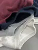 Sudadera con bordado de letras pequeñas y vigorosa para mujer, cuello redondo, manga larga, suelta, combina con todo, estilo casual pequeño para primavera y otoño