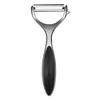 Pelador de acero inoxidable para uso doméstico, raspador de patatas, pelador de frutas, herramienta de cuchillo de cocina multifuncional para frutas
