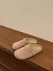 Primer Encuentro con los Zuecos Birkenstock de Suela Gruesa para Mujer, Nuevo Modelo Primavera 2026, Versátiles Mocasines Retro de Punta Redonda Estilo Bosque