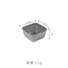 Cesta para Snacks de Acero Inoxidable Estilo Coreano con Asa, Cesta Dorada para Snacks Estilo Americano, Cesta para Pollo Frito, Contenedor de Plato para Comida Frita