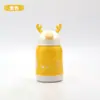 Copo de Água de Vidro, Copo de Vidro Personalizável, Xícara de Chá com Tampa, Antiescaldante, Isolante Térmico, Antivazamento, Vidro Sódio-Cálcio, Copo para Suco