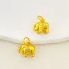 Pingente de Cavalo Tang Estilo Chinês de Alta Qualidade Banhado a Ouro Cravejado de Diamantes, Simbolizando Riqueza Instantânea, Cavalo do Zodíaco, Colar Pingente de Boa Sorte Abrangente