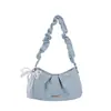 Bolso para Mujer 2026 Nuevo Estilo Popular Bolso de Axila Textura de Nube de Alta Gama Bolso Pequeño Cruzado de Hombro Único Plegado de Nicho