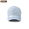 Gorra de Béisbol de Moda Estilo Americano NYC Bordada con Efecto Lavado Vintage, Sombrero Transpirable de Ala Ancha Versátil para Protección Solar