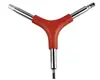 Ferramentas para Bicicleta Ferramentas de Reparo Chave de Três Pontas Chave Allen em Y Ferramenta 4/5/6mm Chave com Cabo Vermelho