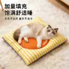 Tapetes de Dormir para Pets Transfronteiriços, Tapetes Dupla Face para Gatos e Cachorros, Adequados para Outono e Inverno, Camas de Pet Listradas Frescas, Atacado em Estoque