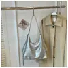Bolso Grande de Mujer Retro de Moda 2026 Nuevo Bolso Tote de Moda con Estampado de Letras Bolso Cruzado de Hombro Casual para el Trabajo