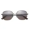 Gafas de sol de moda estilo coreano con montura grande para mujeres con caras grandes, efecto adelgazante, adecuadas para viajar, protección solar, gafas de sol polarizadas, gafas de sol de alta gama
