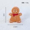 Transfronterizo Nuevo Producto Micro-Paisaje Creativo Hombre de Jengibre Navideño Figuras DIY Accesorios de Decoración Adornos de Escritorio para Coche