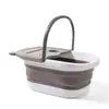 Tina Plegable para Pies para Uso en Casa, Modelo de Masaje de Pies, Lavabo para Pies, Cubo para Remojar los Pies, Venta al por Mayor, Cubo Plegable Portátil para Remojar los Pies para Dormitorios