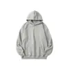 Sudadera con capucha de forro polar de 350 g con logotipo personalizado, Sudadera con capucha sin cordones, Sudadera de forro polar popular transfronteriza con texto impreso