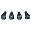 Adaptador de corriente hembra DC5.5 * 2.1 Adaptador hembra de CC Adaptador de terminal verde de seguridad