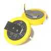 CR1220 3v Em linha Distância horizontal entre os terminais 12,5mm Bateria tipo botão com terminal soldado Bateria Nova