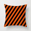 Daifa - Funda de almohada de tela con diseño de calabaza de Halloween para sofá, hogar, vacaciones, funda de cojín