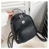 Nueva Mochila Casual de Moda para Mujer Color Sólido Estilo Coreano Tendencia Estudiante Universitario Viaje Gran Capacidad Mochila Pequeña