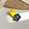 Pasador de Estrella Coreana, Pinza de Pato de Gama Alta para Mechones Sueltos, Pinza Dulce de Una Sola Línea, Accesorio para el Cabello de Niña Linda para Flequillo Lateral