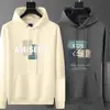 Sudadera deportiva para hombre engrosada, nuevo modelo 2025, chaqueta con capucha para primavera y otoño, top casual de moda de marca ins