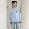Chaqueta con capucha para niña, Primavera y Otoño 2026, Nueva Moda Elegante, Cárdigan, Chaqueta de Béisbol, Sudadera de Otoño
