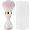 Cepillo Portátil para Polvo de Uñas de Reloj de Arena, Pincel Pequeño de Cintura para Polvo, Pincel para Rubor, Cepillo para Polvo de Herramienta de Belleza, Pincel de Maquillaje
