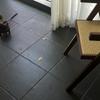 Azulejos de Piso Antiderrapantes de Cerâmica Integral Calcário 400X400 para Pousadas, Cafeterias, Restaurantes de Hot Pot, Terraços, Varandas, Azulejos Antigos Estilo Wabi-Sabi