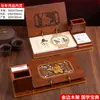 Calendario Semanal de Madera Estilo Chino 2026 Adorno Creativo de Calendario de Escritorio para Oficina Año del Caballo Calendario de Caja de Regalo de Alta Gama para Negocios
