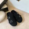 BaotouOtoño e Invierno Cálidos Mocasines con Felpa Adicional Zapatos de Conducir Suela Suave Zapatos de Mujer Tacto de Alta Gama Zapatos de Lana Individuales Zapatos de Piel