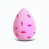 Nuevos huevos de belleza para pies pequeños sin látex, uso dual seco y húmedo, color Polvo de sauce, esponja de maquillaje grande mojada en agua