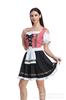 Disfraz de Vestido Dirndl Alemán para Mujer Disfraz de Carnaval Oktoberfest Bávaro Halloween