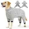 Ropa Nueva para Mascotas Transfronteriza, Ropa de Casa de Invierno para Perros, Ropa de Cuatro Patas Anticaída, Abrigo Largo de Algodón Peludo para Perros Medianos y Grandes