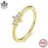 Anillo Individual de Diseño Marquise con Circonita Aiful Moda Anillo de Plata de Ley S925 Joyería para Mujer al por Mayor Joyería para Manos