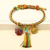 Festival do Barco-Dragão Corda Colorida para Adultos, Crianças e Bebês, Estilos Masculinos e Femininos, Pulseira Tecida Artesanal DIY, Fio de Cinco Cores, Presente de Corda Vermelha
