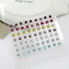Dongzhou 6mm Strass Estrela Grossa Estrela de Cinco Pontas Strass para Nail Art Celebridade da Internet Popular Pentagonal Irregular Fundo Pontiagudo Decorações DIY para Nail Art