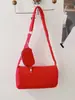 Bolso de Mano Simple de Color Sólido de Diseño de Nicho de Alta Apariencia Estilo Coreano Ins 2026 para Mujer, Bolso de Almacenamiento Ligero Modelo Nuevo para Viajes Diarios