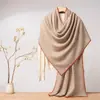 Novo Estilo 2026 Cachecol de Tricô de Caxemira da Mongólia Interior para Mulheres, Cachecol Quente de Inverno, Cachecol para Escritório, Cachecol de Vovó, Personalização de Fábrica