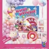 Decoración de Cumpleaños para Celebrante de Internet Set de Globos de Película de Aluminio Casa Nueva Dibujos Animados Habitación de Niños y Niñas Lugar de Disfraces Diseño del Lugar