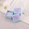 Caixa de Papel para Embalagem de Brincos Anel Coloridos Nuvem Caixa de Papel Caixa para Anel Caixa de Embalagem Pequena Caixa de Armazenamento de Joias Caixa Pequena para Anel