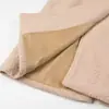 Roupas Femininas Transfronteiriças Novo Estilo Europeu e Americano Casaco de Lã com Cinto de Comprimento Médio de Botão Duplo Casaco de Lã Longo