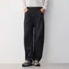 Mokaike Street Calça Casual Estruturada Patchwork Masculina Outono 2026 Nova Calça de Cintura com Cordão de Perna Larga Masculina 91902