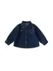 Ropa de Primavera y Otoño para Niños You Bao Chaqueta Infantil Bloque de Color Elegante para Niña Chaqueta Vaquera Holgada para Bebé Ropa de Otoño para Niño