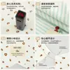 Distribuidor de Baberos Impermeables de Doble Cara de Algodón Puro Tamaño Bebé para Lactantes y Niños Pequeños, Baberos con Forma de Pétalo para Niñas y Niños
