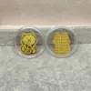 Concha de Agua Oro Puro 999 Tesoro de Riqueza Gato de la Fortuna Pegatina Dorada para Teléfono Móvil Tienda de Oro Promoción de Transmisión en Vivo Regalo para Atraer Clientes