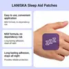 Parches Laniska para el Cuidado del Sueño Te Cuidan Suavemente y Te Permiten Disfrutar de un Sueño Tranquilo y Reparador por la Noche. Parches de Cuidado Diario