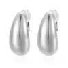 Pendientes de Diseño Irregular Estilo Mid-Century Transfronterizos Europeos y Americanos Chapados en Oro de 18K Pendientes Metálicos Retro Venta al por Mayor