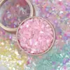 Agite o som Rede Social nova metálico irregular fragmentos de vidro nail art patch espelhado DIY preenchimento decoração atacado
