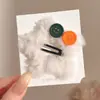 Pasador del Mismo Estilo de Zhao Lusi con Lindo Accesorio para el Cabello de Lazo Lateral, Flequillo y Pinza Lateral Pasador de Peluche Accesorio para el Cabello