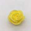 Cabeza de flor rosa de simulación de espuma de 3.5 cm accesorios de oso de rosa para boda corona de bricolaje decoración de caja de dulces