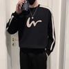 Sudadera para hombre nueva de primavera y otoño de 2023, camiseta informal de manga larga con base interior de alta gama para hombre.