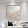 Pintura Decorativa Abstrata Quadrada Moderna Minimalista Quarto Modelo de Hotel Pintura para Pendurar Sala de Estar Entrada Restaurante Quarto Mural Acessível Luxo